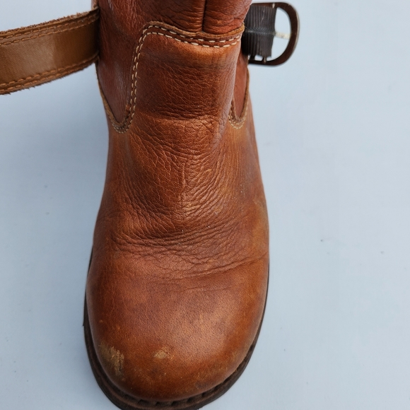 American Eagle Outfitters Women's Genuine leather Brown Pull-on Boots Size 8 US - Picture 6 of 13